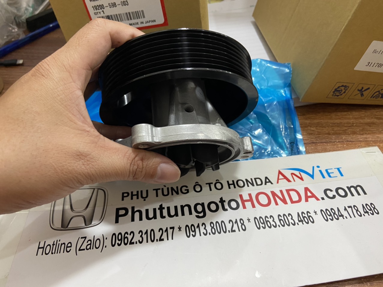 Bơm nước làm mát xe Honda CIVIC 2016-2022